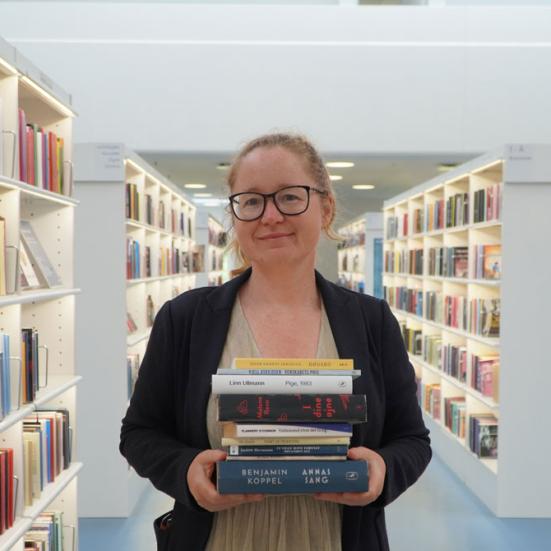 Signe Pallisgaard på Gentofte Hovedbibliotek