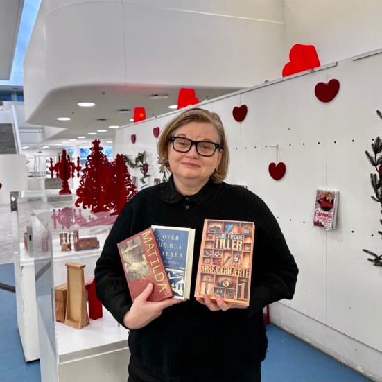 Therese på Gentofte Hovedbibliotek
