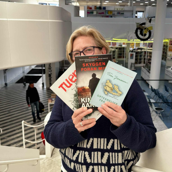 Lisa på Gentofte Hovedbibliotek