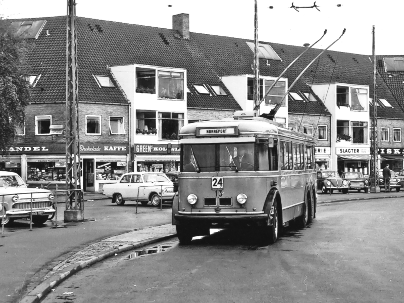 Gammel bus i Gentofte