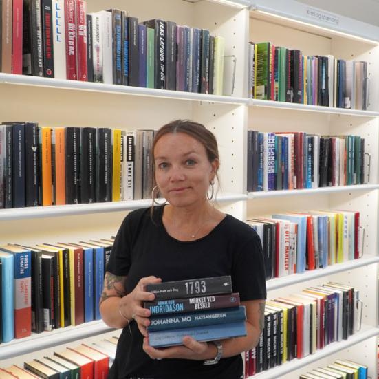 Kajsa Nerud på Gentofte Hovedbibliotek