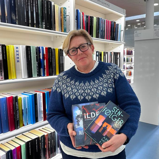 Lisa på Gentofte Hovedbibliotek