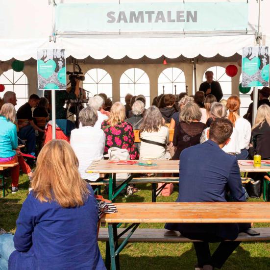 Samtale ved Gentofte Folkemøde