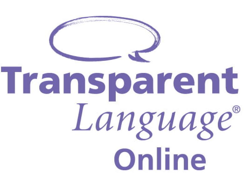 Transparent language online