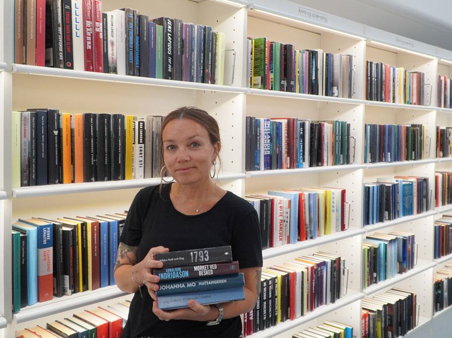 Kajsa Nerud på Gentofte Hovedbibliotek